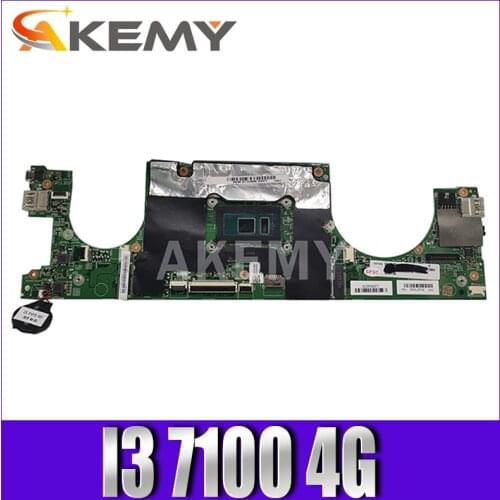 448.0A701.0011 motherboard for Lenovo 710S-13ISK xiaoxin air 13 laptop motherboard CPU i3 7100 4G RAM 100% test work