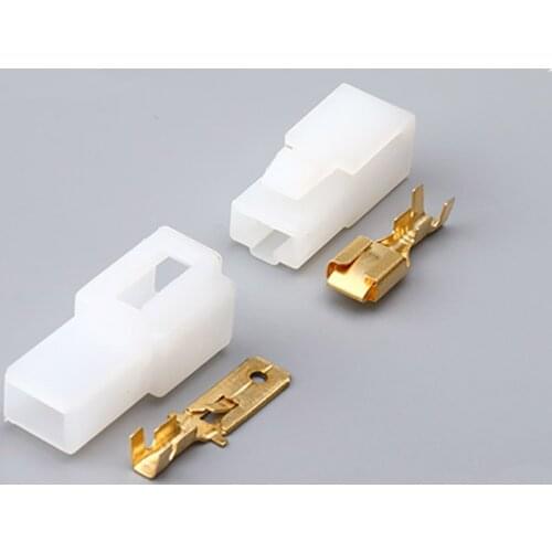 5/10/20Sets 6.3 Series 1 Pin/WayElectrical Wire Connectors Plug Male female Automobiale Automobile Connector DJ7011-6.3