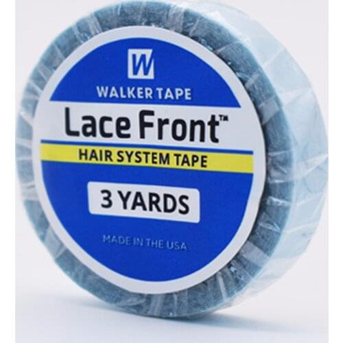 5 roll 0.8cm*3 yards super hair blue tape double-sided adhesive tape for hair extension/lace wig/toupee