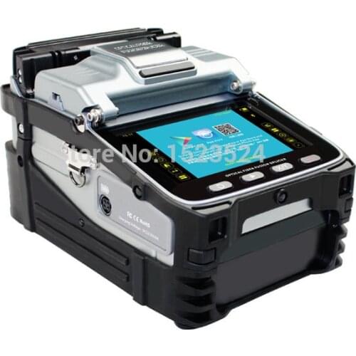 Six motors Brand New Fully Automatic FTTH Intelligent Fiber Optic Splicing Machine Fiber Optic Fusion Splicer