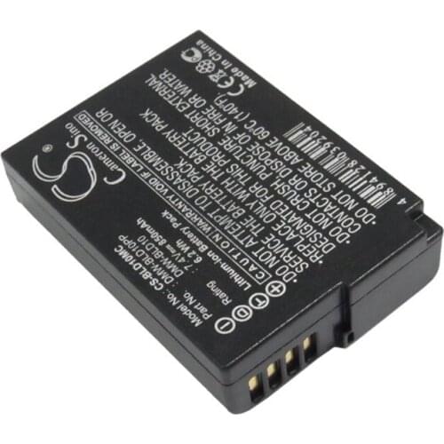 Cameron Sino 850mah battery for PANASONIC Lumix DMC-G3 DMC-G3KBODY DMC-G3R DMC-GF2P DMC-TS2A DMC-GX1 DMW-BLD10GK
