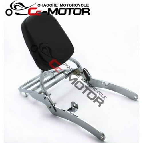 Motorcycle modification accessories For Yamaha Virago XV400 400 Motorcycle backrest cushion Rear shelf / rear wing