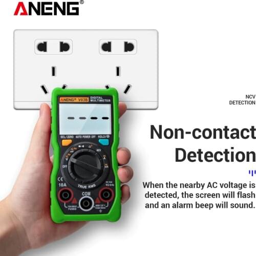 ANENG V03B Digital Multimeter LCD Analog Tester 4000 Counts Multimetro EsrMeter Multimeter Auto Power Off Peak Auto Meter
