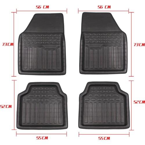 Floor Mat Car Mat 4Pcs Universal For BMW x5 e70 For VW Touareg Car Accessories For SUV Sedan Not-Slip Waterproof