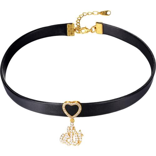 ChainsPro Women's Leather Chokers