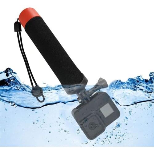 For GoPro MAX / Hero 8 Camera Waterproof Floating Handheld Selfie Stick Portable Buoyancy Rod Diving Mounting Adapter