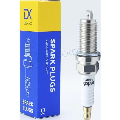Dekeo Spark Plug Double Iridium For Toyota Avalon Camry Highlander RAV4 Sienna Venza Lexus ES350 RX350 RX450h DILFR6D11