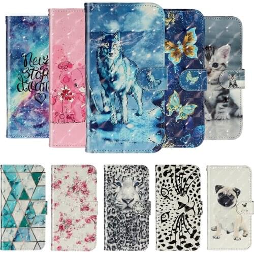 Cartoon Fashion Case For Samsung Galaxy S5 Neo S6 Edge Plus S7 S8 S9 S10 5G E A71 Leather Phone Cover For Samsung S20 Ultra Case