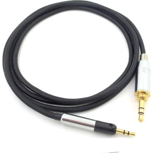 1.2m 2m Replacement Cable for Sennheiser HD598 HD558 HD518 HD598se Headphone Earphone Headset 3.5mm/6.35mm To 2.5mm Audio Cables