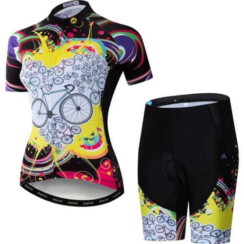 Weimostar Pro Cycling Jersey Set Women Summer Cycling Wear Mountain Bike Clothing Racing Sport Bicycle Clothes Road Cycling Suit