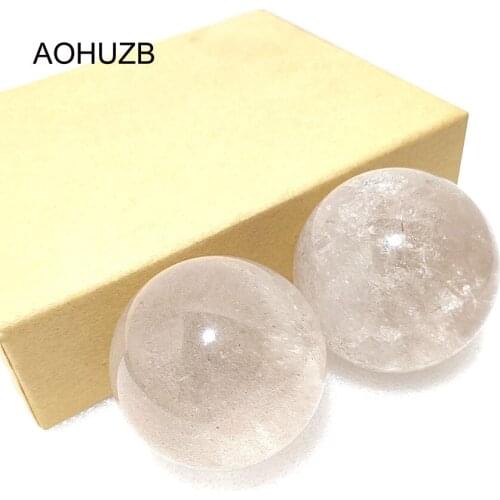 Natural Crystals Quartz High Quality Clear Quartz Sphere Energy Stone Reiki Healing Ball Room Home Aquarium Decoration Gemstone