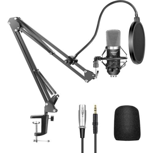 Neewer Professional NW-700 Condenser Microphone 3.5M Wired karaoke NW700 Recording Microphone for Computer Karaoke KTV YouTube