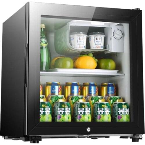New 65L Mini single door refrigerator super capacity ice bar refrigeration micro freezing Office Hotel household exquisite 220V
