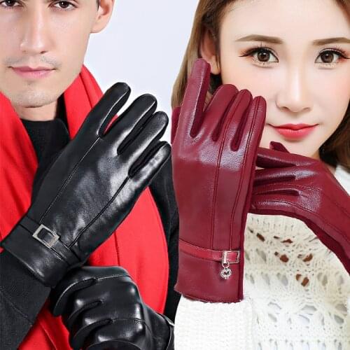 New Unisex Winter Warm Gloves Touch Screen Gloves Men Woman Windproof Warm Gloves Motorcycle Riding Winter Elastic Gloves