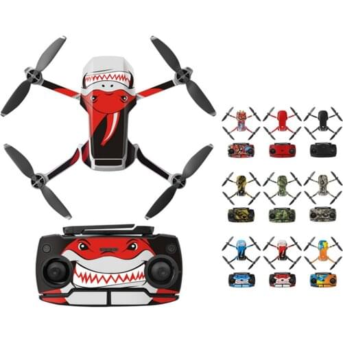 PVC Waterproof Stickers for Mavic Mini Colorful Full Cover Protective Film Decal for DJI Mavic Mini Drone Accessories