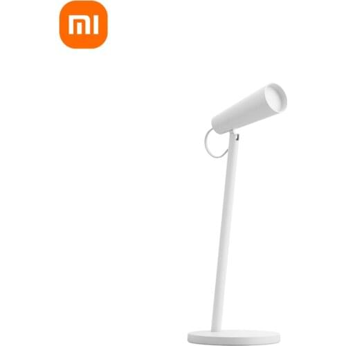 XIAOMI MIJIA Mi LED Table Lamp USB Charging Read Desk Lamp Study Office Table Light Portable Bedside Night Light 120 Rotation