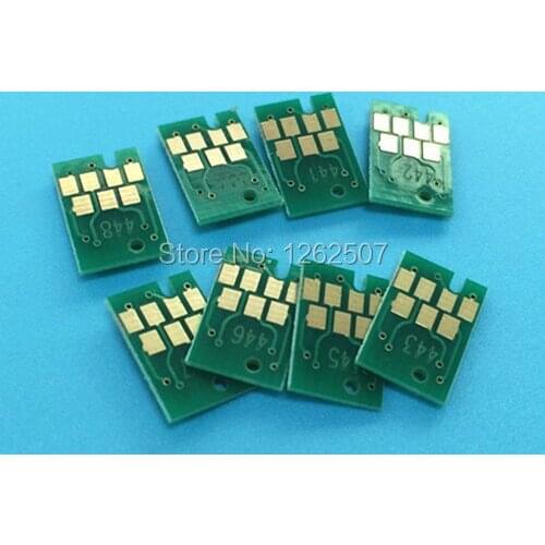 T511 -T516 Ink cartridge chips reset for Epson PRO 10000 10600 wide format printer cartridges-6colors*5sets per lot