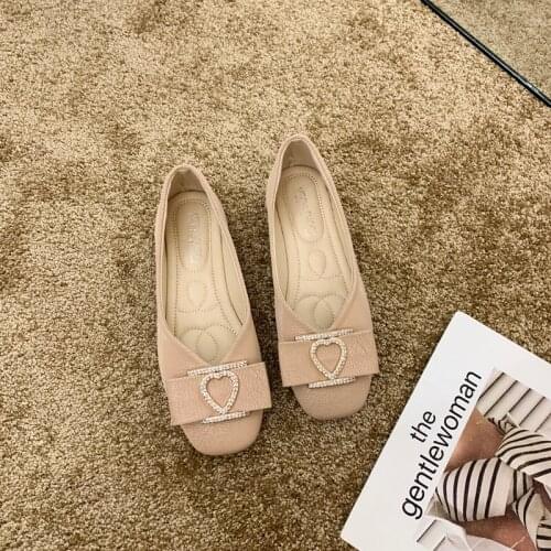 Women Flats Fashion Pointed Toe Shoes Woman Loafers Fashion Sweet Flat Casual Shoes Women Zapatos Mujer Plus Size 35-40 W33-23