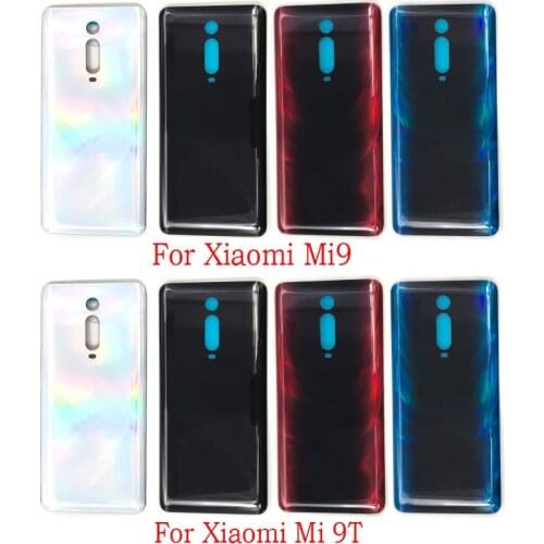 1pcs New For Xiaomi Mi 9t / Redmi K20 Pro Battery Back Cover Glass Rear Door Replacement Parts For Mi 9t