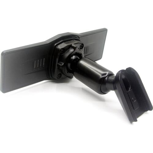 Rear View Mirror Back Plate Buckle Panel + Interior Mirror Bracket for Car DVR Instead of Strap
