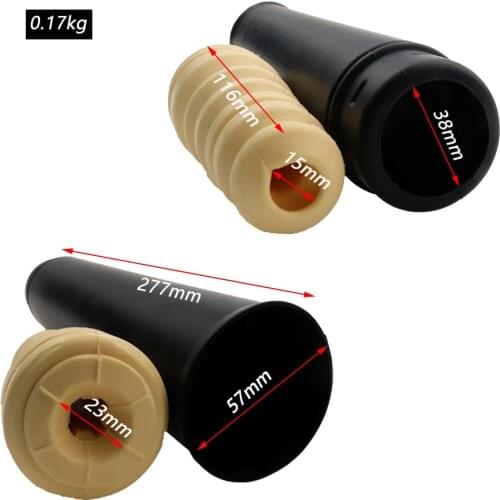 Rear Dust Cover Air Shock Absorber Rubber Bellow Buffer Dust Boot KIT For FORD Focus 2009 2010 2011 2012 2013 2014 2015