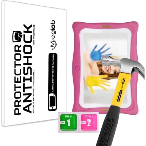 Screen protector Anti-Shock Anti-scratch Anti-Shatter compatible with Tablet Blaupunkt 4Kids