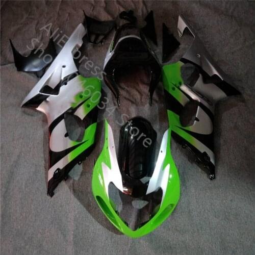 Green black silver For Suzuki GSXR1000 2000 2001 2002 ABS Injection Body Frame Fairing Kit Glossy