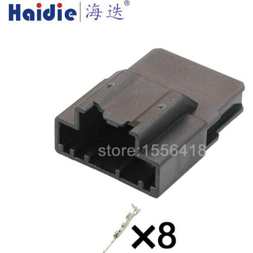 2sets 8pin auto wiring harness plug cable electric plug connector 9-1419166-0