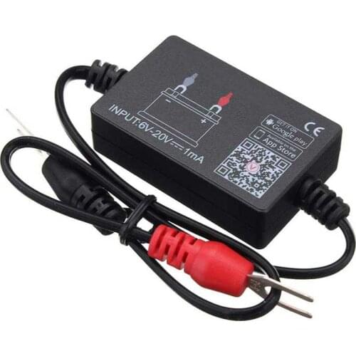 12V Auto Battery Load Tester Charging System Diagnostic Analyzer Monitor Car Battery Tester Bluetooth Wireless Automotive