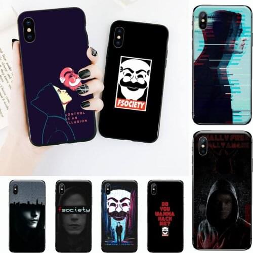 Mr Robot First-rate Phone Case for iPhone 11 12 mini pro XS MAX 8 7 6 6S Plus X 5S SE 2020 XR