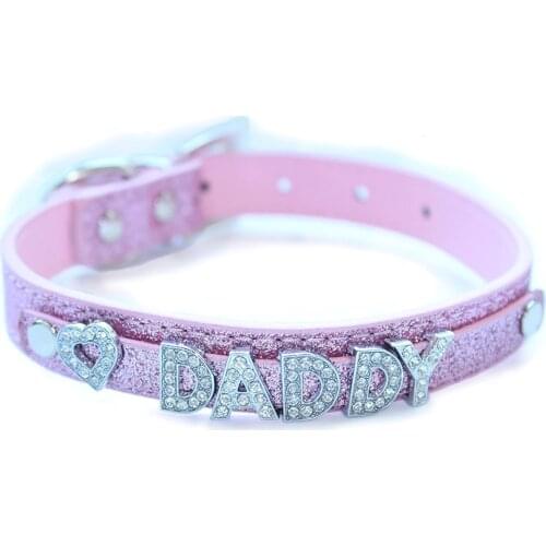 Daddy Dom DDLG/ ABDL Leather Collar