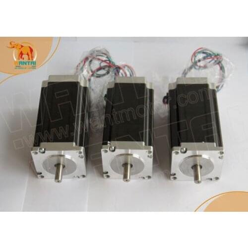 Germany Ship, fast) 3 PCS High Nema 23 wantai Stepper Motor 425oz-in, 2 phase, 57BYGH115-003B CNC Mill Cut Engraver, Laser