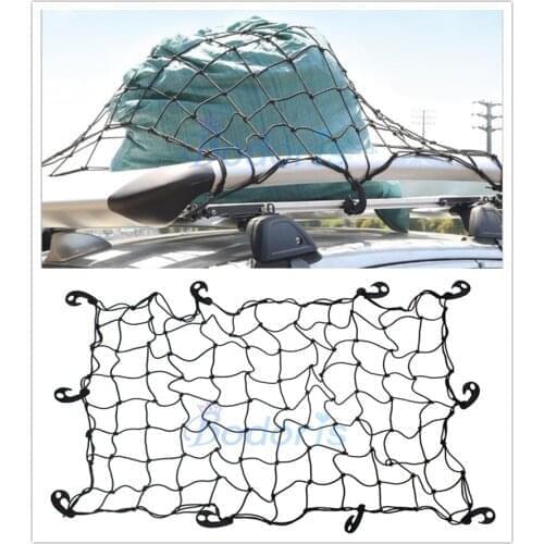 Accessory For Jeep Renegade 2015 2016 2017 2018 2019 2020 120x90cm Roof Racks Elastic Cargo Mesh storage net fixed Luggage Cord