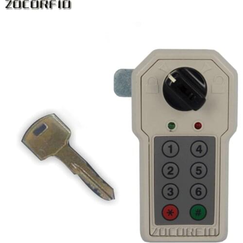 Dry battery Electronic Keypad Cabinet Lock with Master Key/ Keyless Locker Lock/ Electronic Combination Lock