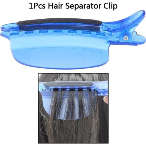 Easy/ Speed Separator Clips1 Pieces/lot Sectioning Clips For Quick & Easy Feather Hair Extension Installatio Blue Color