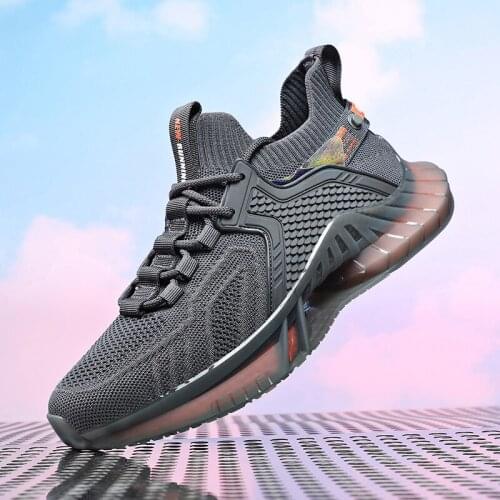 Men Original 2021 Platform Casual Shoes Male Popcorn Cushioning Chunky Shoes Breathable Youth Trendy Sneakers Light Versatile