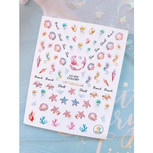 Butterfly Stickers Sliders for Nails Nail Sticker Foil for Nails All for Manicure Design 2021 Nail Art Decorations Accessories