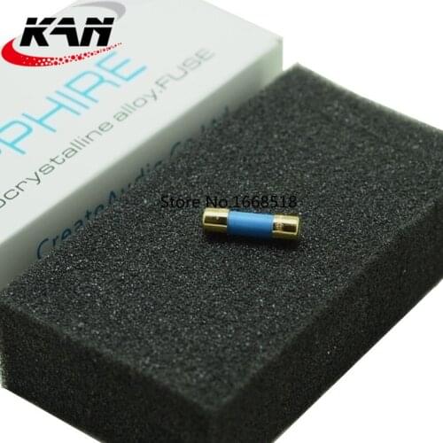 Sapphire 20mm Nano-eutectic alloy Fuse 0.5A 1A 2A 3A 5A 8A for Hifi Audio DIY AMP CD DAC DVD Turntable