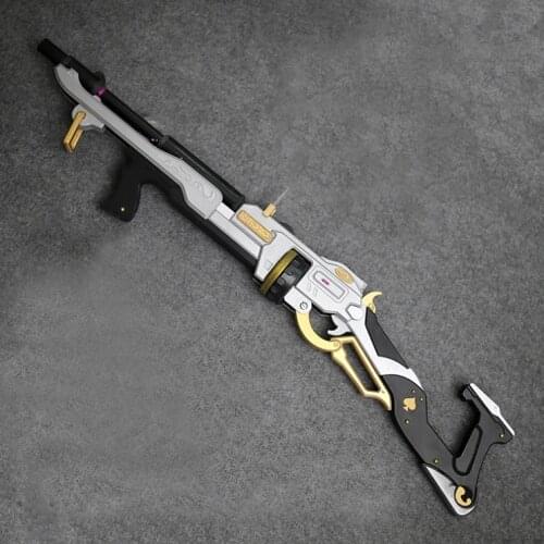 Overwatch Ashe Skin Gangster Weapon Rifle The Viper Cosplay Replica Prop