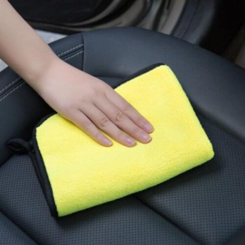 Car Wash Microfiber Towels Super Thick Plush Cloth For Washing Cleaning Drying Absorb Wax Polishing Car Care Home Textile Towels
