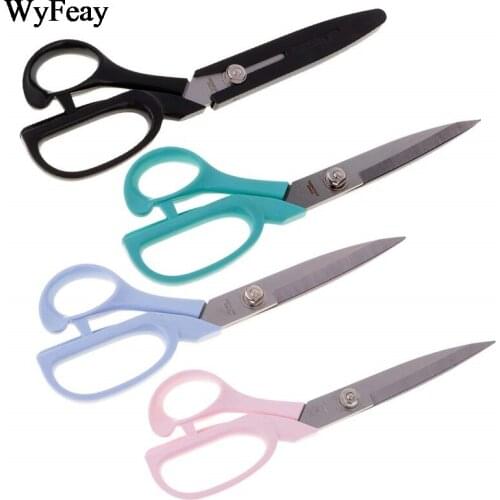Professional Stainless Steel Sewing Scissors Fabric Shears for Embroidery Cross Stitch with Cover Crafts Tool Tailors Scissors