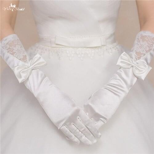 RSG13 Gloves Wedding Lady Luvas De Cetim