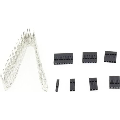 Assortment Jumper Cable Male Female Pin Crimp Terminal Connector 2.54mm Pitch