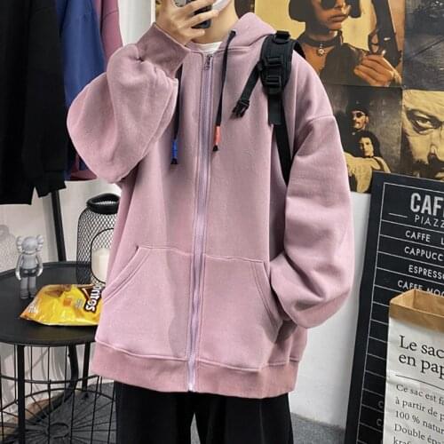 Korean Style Loose Casual Couple Jackets Vintage Hong Kong Style Solid Color Students Coat Fashion Ins All-Match Outerwear