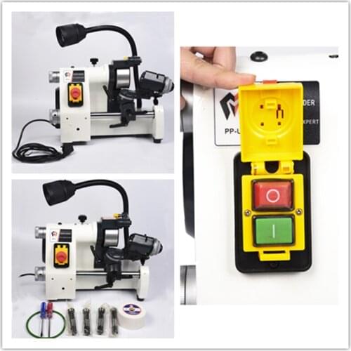 CE 220V U3 R8 Milling Cutter Grinder End Milling Sharpener Grinder Flute Sharpening Machine Milling Cutter Grinding Tools