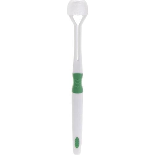 1pc Three sides toothbrush ultrafine soft-bristle Children Kids Toothbrush Teeth Brush T77