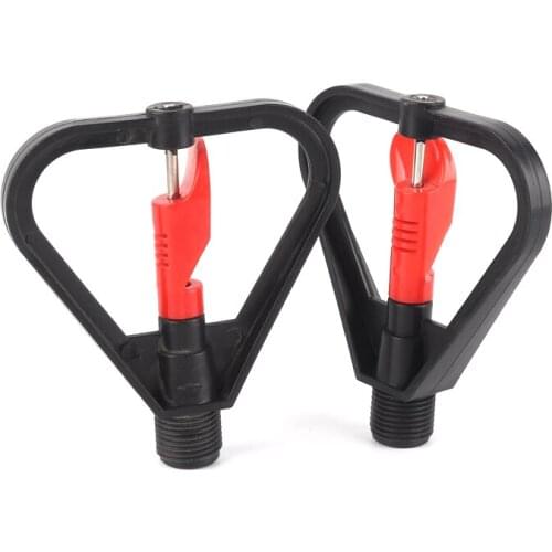 1-50pcs 1/2" Male Thread Garden Sprinkler Red Rain Butterfly-Type Agricultural Irrigation Nozzles Automatic Rotation Sprinkler