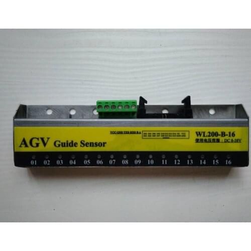 16 Channel Magnetic Navigation Sensor Navigation Magnetic Stripe RS232, IO Output, RS485 Support Modbus RTU