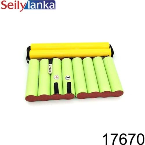 17670 3800mAh for proscenic 14.4V battery pack 902 NONO Ni Mh Sweeping robot Self-service installation