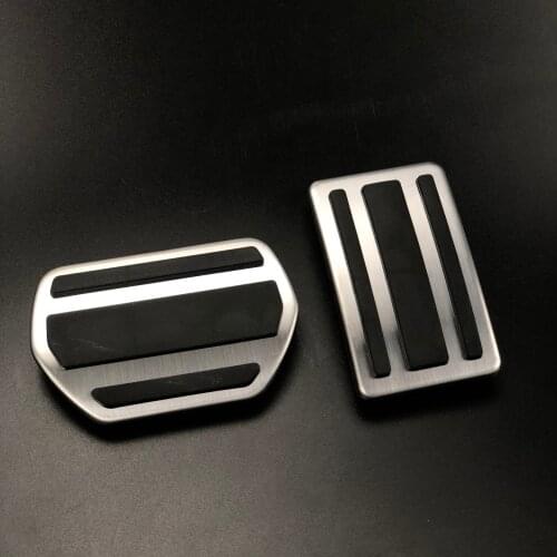 Car Styling Accessories Stainless Steel Non-slip Brake Fuel Accelerator Pedal case For Peugeot 508 3008 Citroen C5 C6